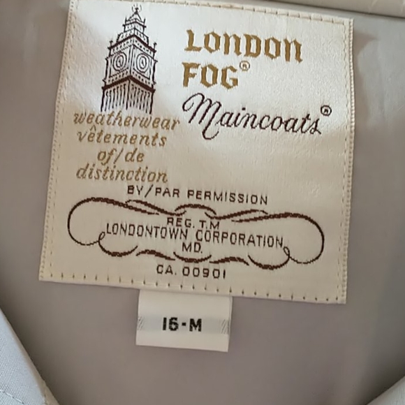 🇨🇦 London Fog Spring Coat - Picture 4 of 4